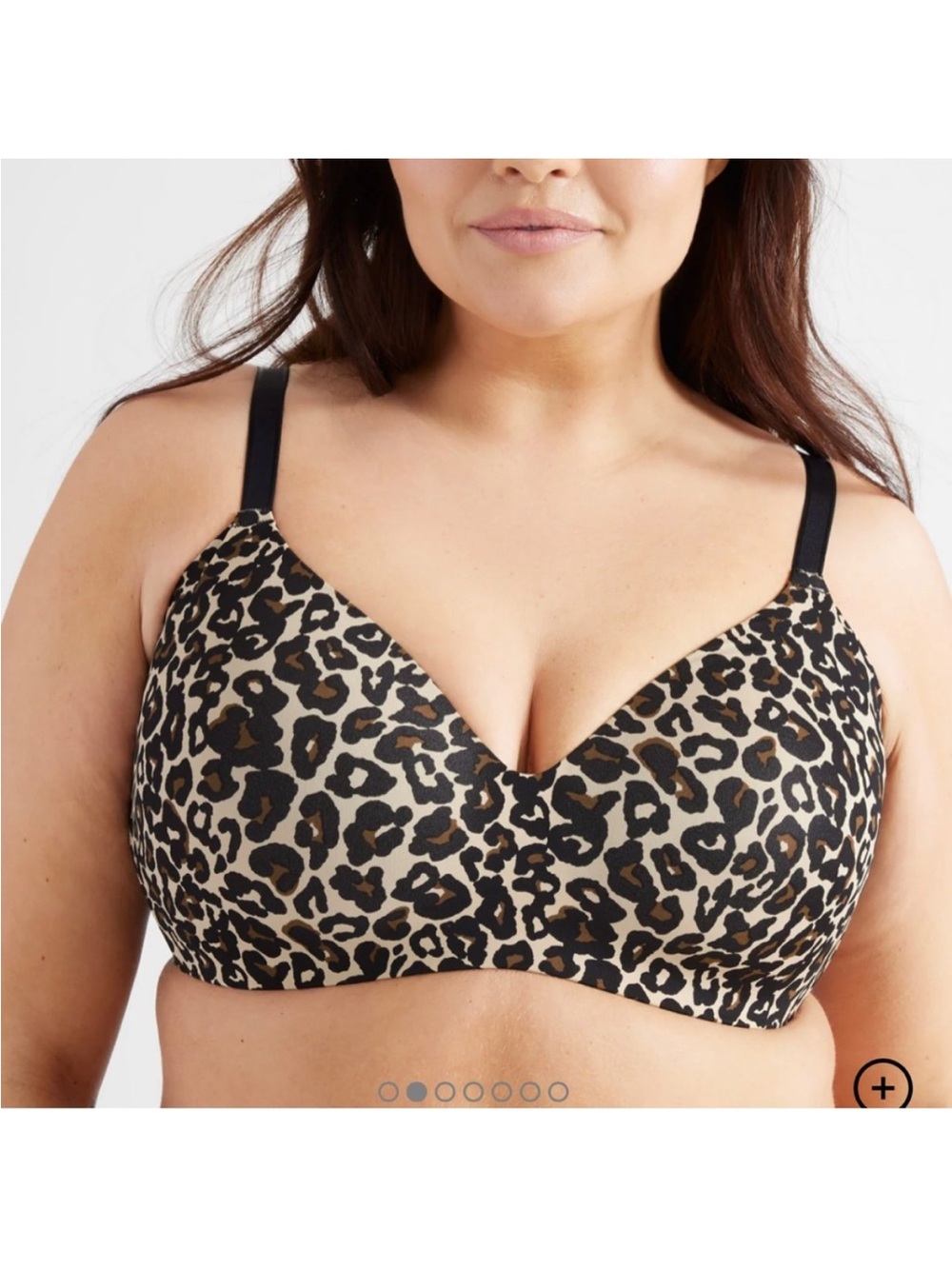 Knix Leopard Wingwoman Contour Bra size 7